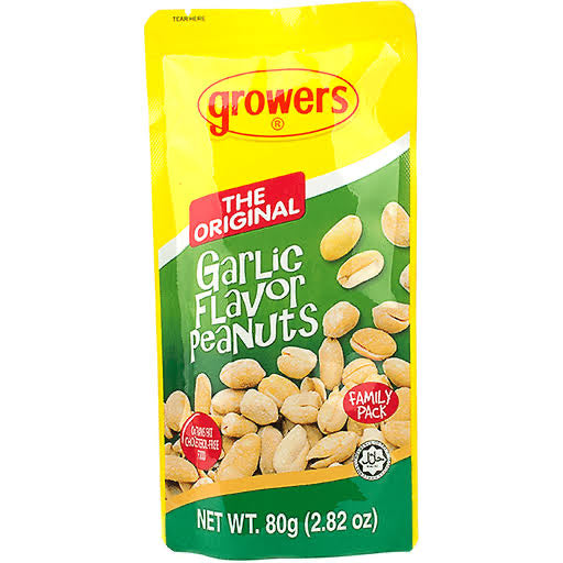 Growers Garlic Flavour Peanuts