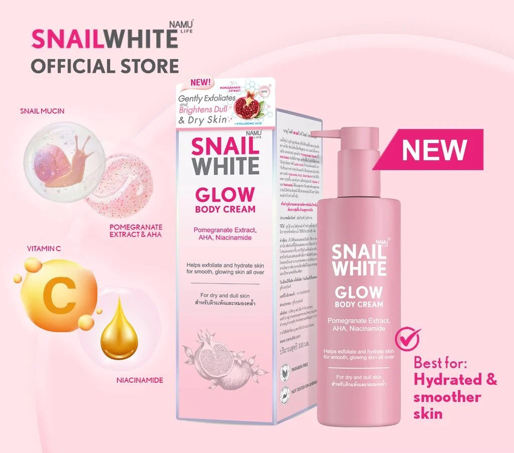 SnailWhite Glow Body Cream