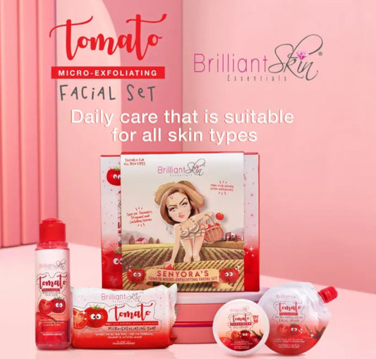 Brilliant Skin Tomato Micro-Exfoliating Facial Set