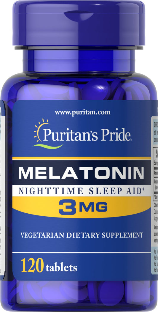 Puritan’s Pride Melatonin 3 mg