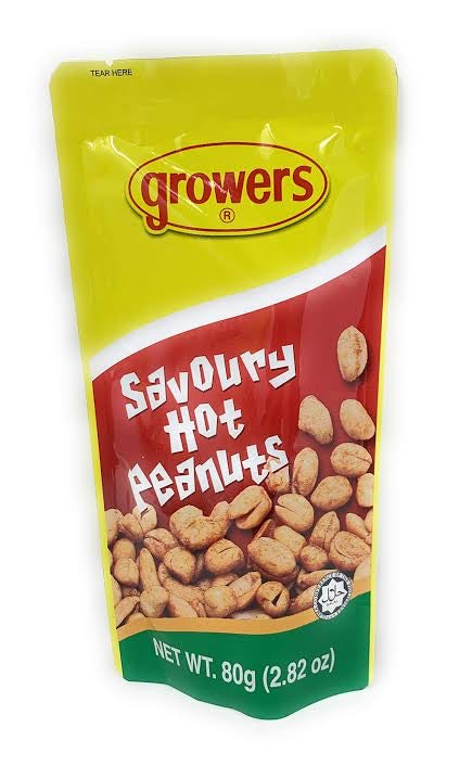 Growers Savoury Hot Peanuts