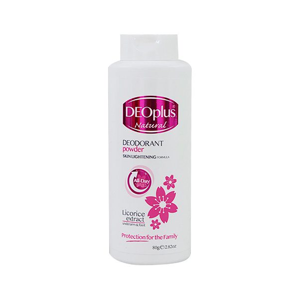 DEOplus Deodorant Powder w/ Licorice Extract 80g