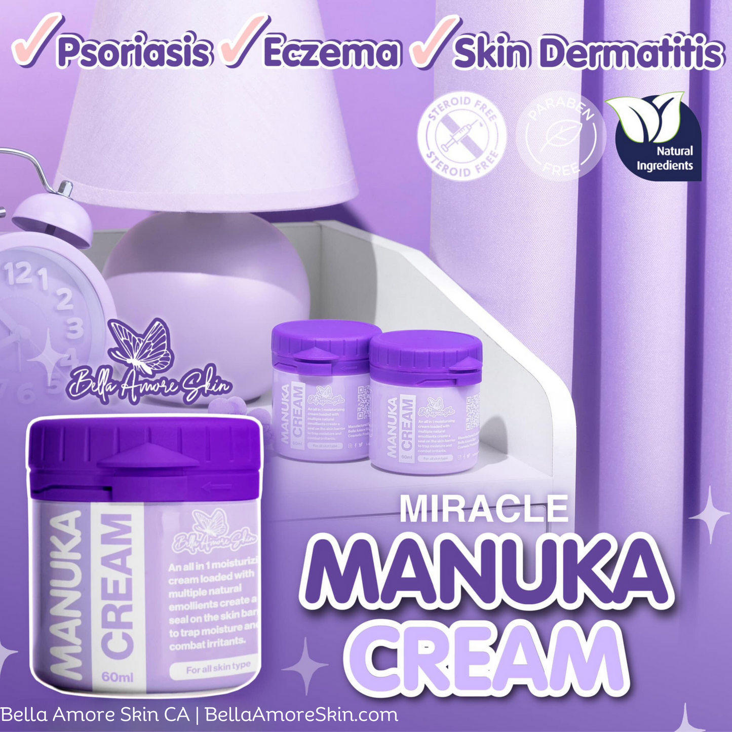 Bella Amore Skin Manuka Cream