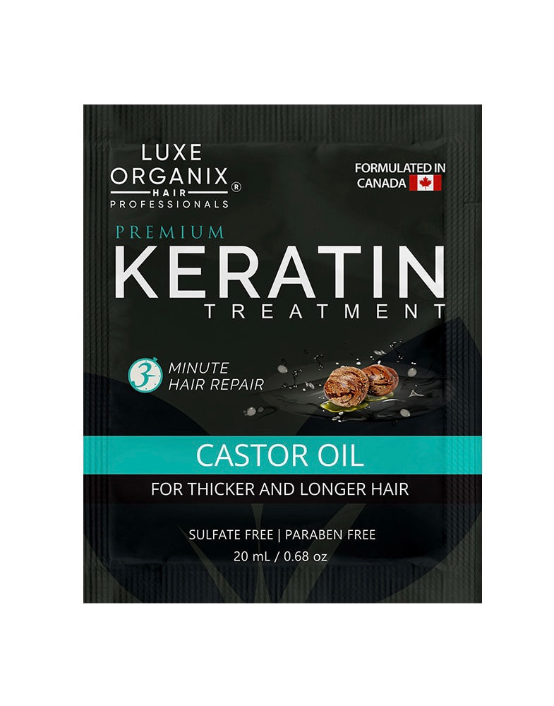 Luxe Organix Keratin Treatment - Castor Oil