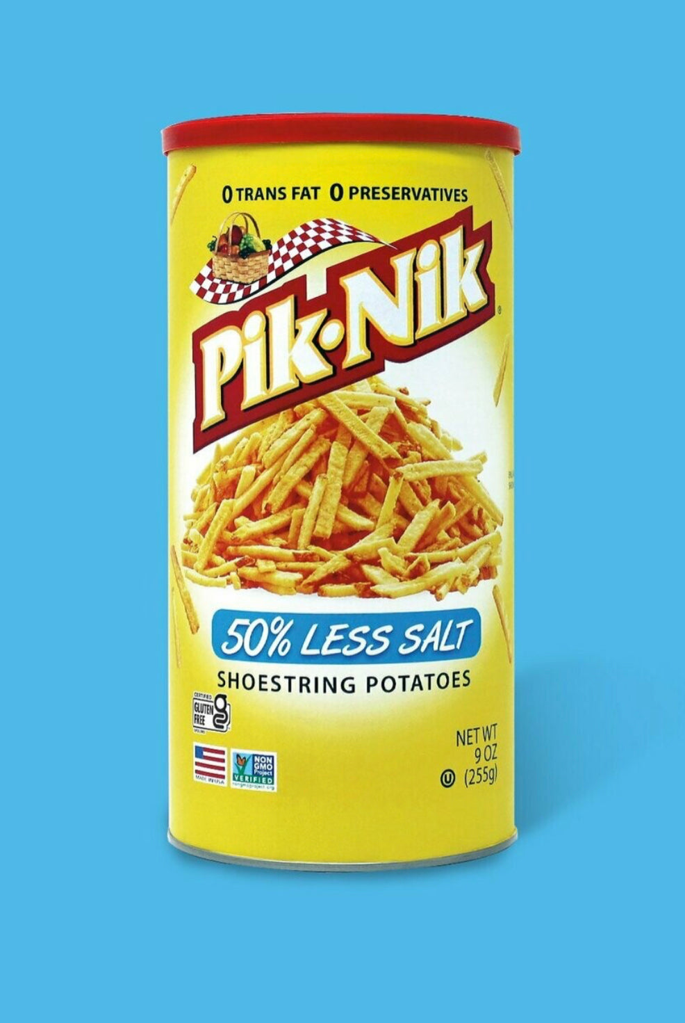 Pik-Nik 50% Less Salt Large