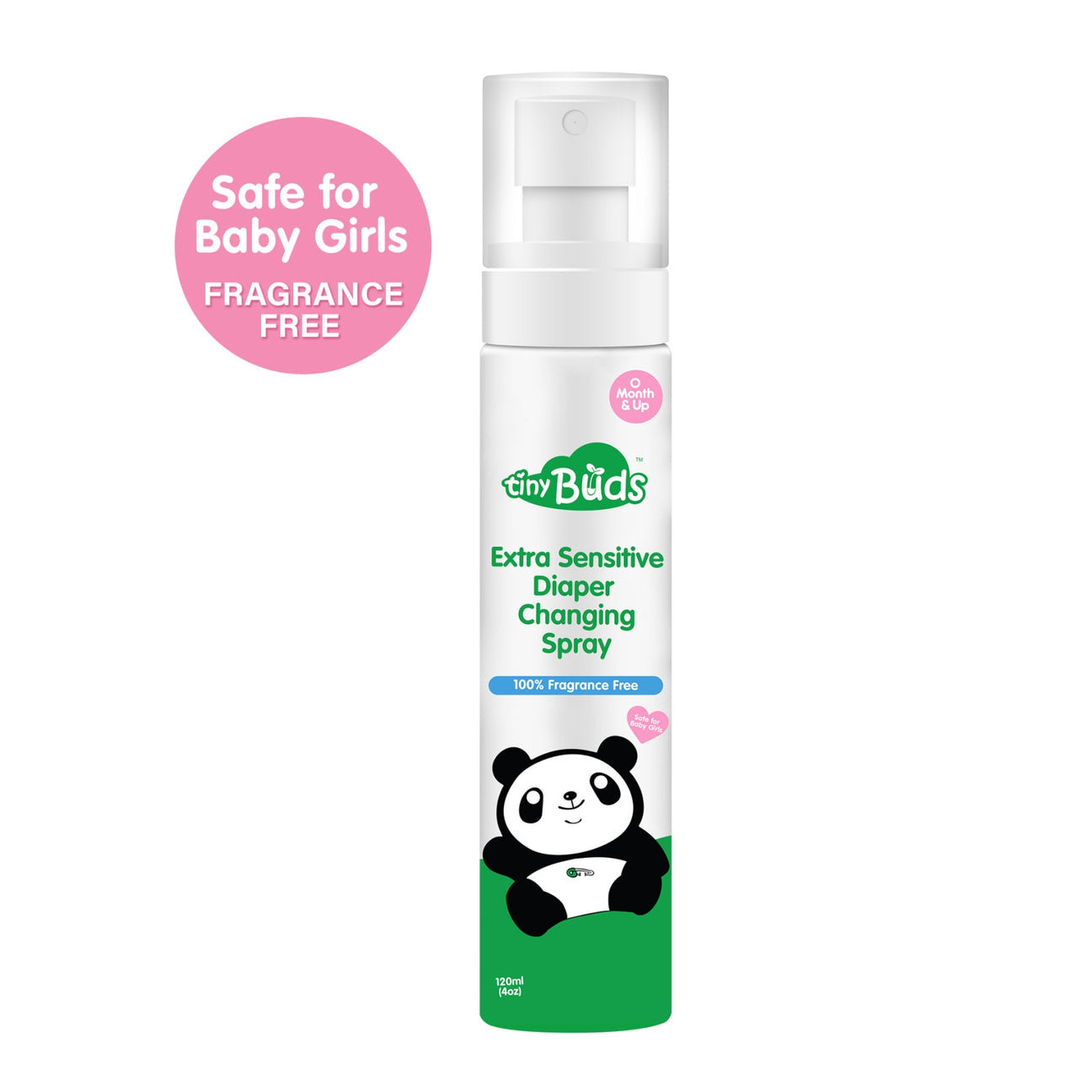 Tiny Buds - Extra Sensitive Natural Diaper Changing Spray