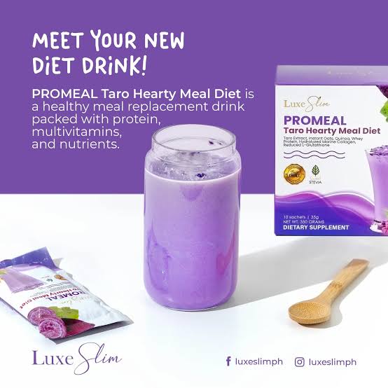 Luxe Slim Promeal Taro Hearty Meal Diet