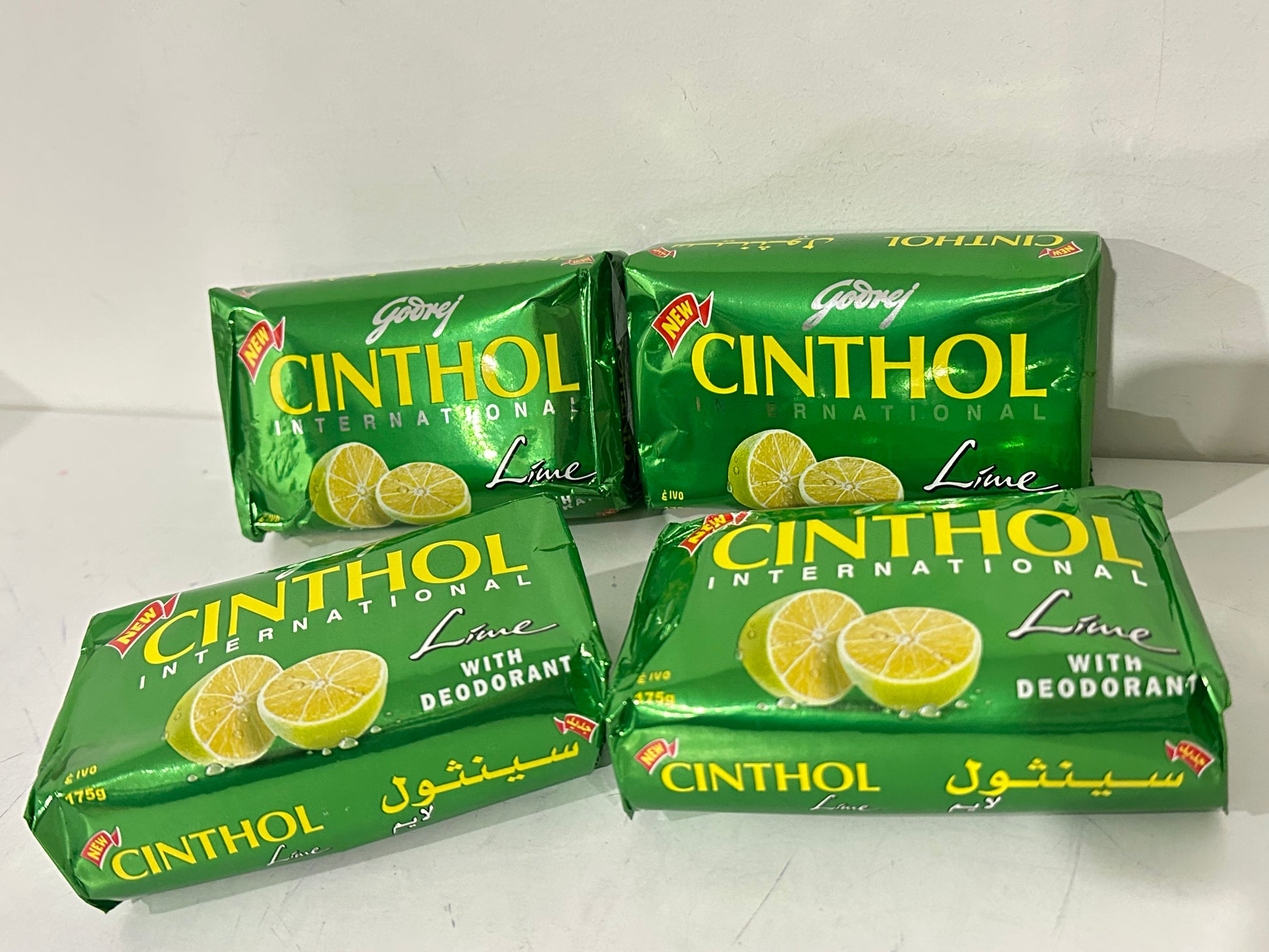 Godrej Cinthol Lime with Deodorant 175g (1 bar)