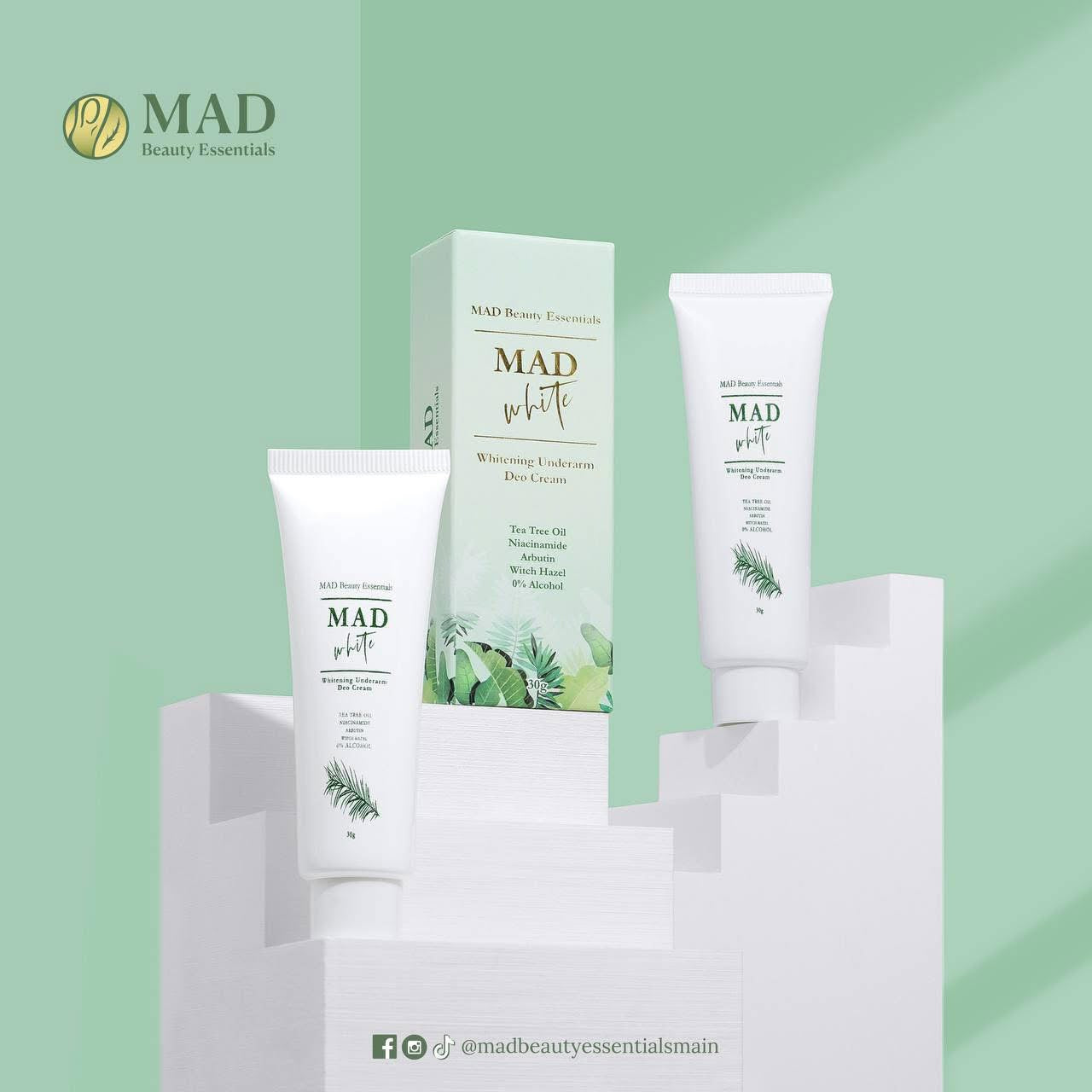 MAD Beauty Essentials Whitening Underarm Deo Cream