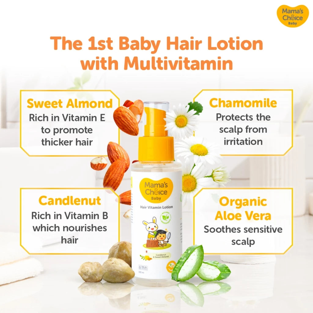 Mama's Choice Baby Hair Vitamin Lotion