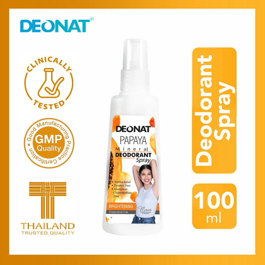 Deonat Papaya Mineral Deodorant Spray