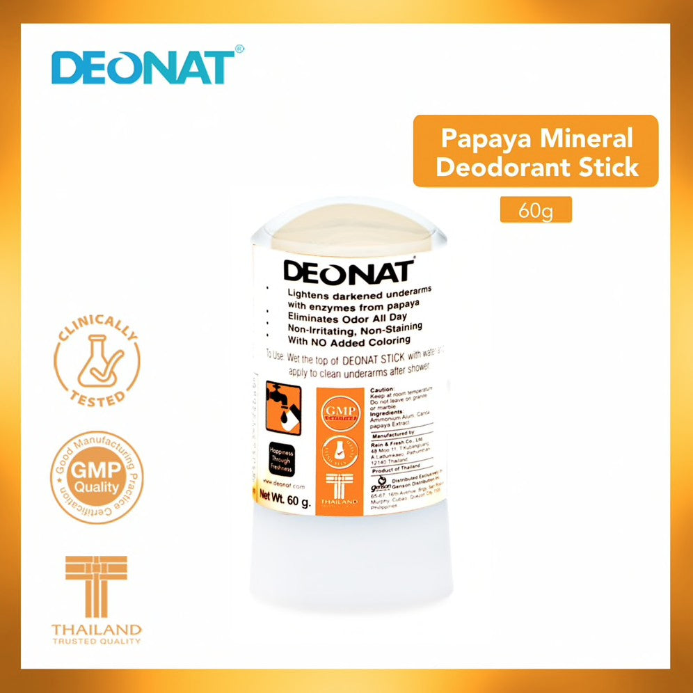 Deonat Papaya Mineral Deodorant Stick