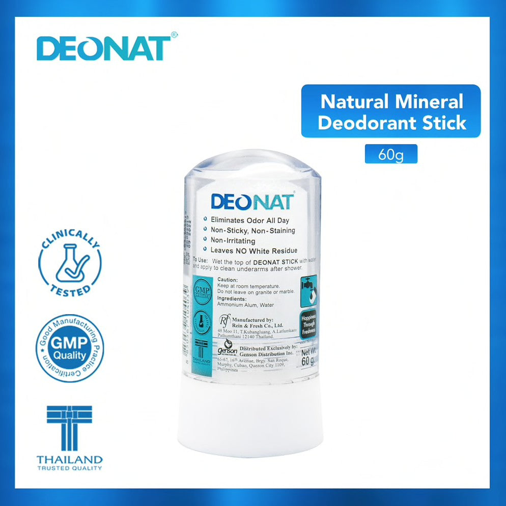 Deonat Natural Mineral Deodorant Stick