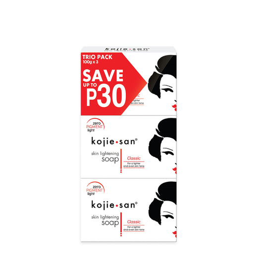 Kojie san Skin Lightening Classic Soap Trio Pack