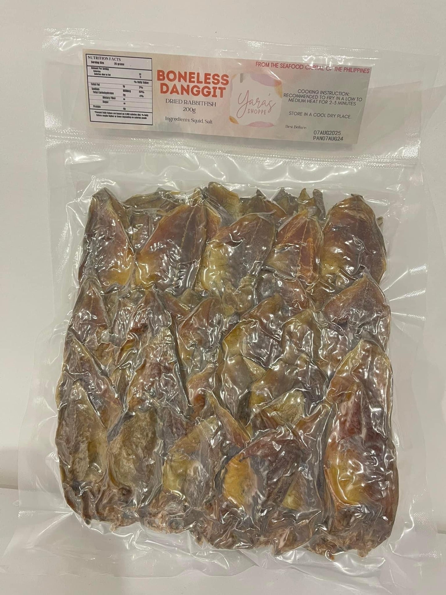 Dried Fish - Boneless Danggit