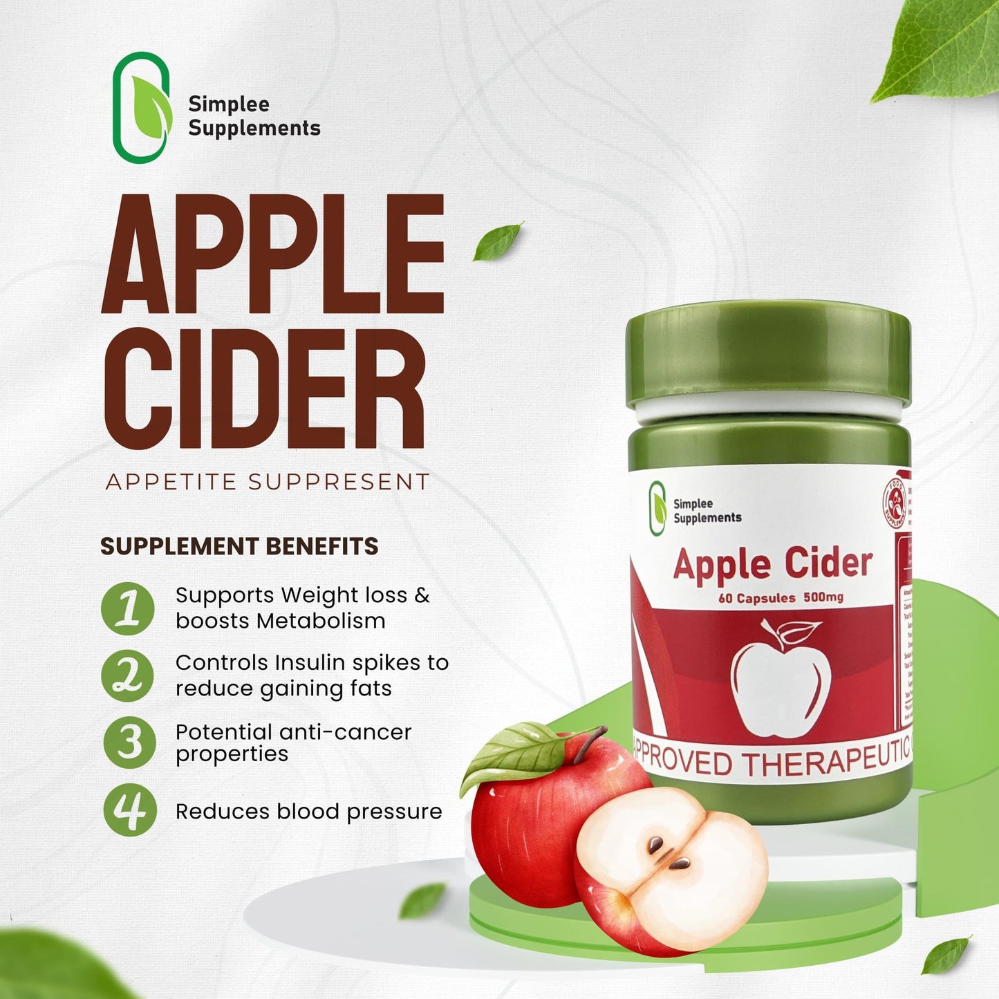 Simplee Supplements - Apple Cider