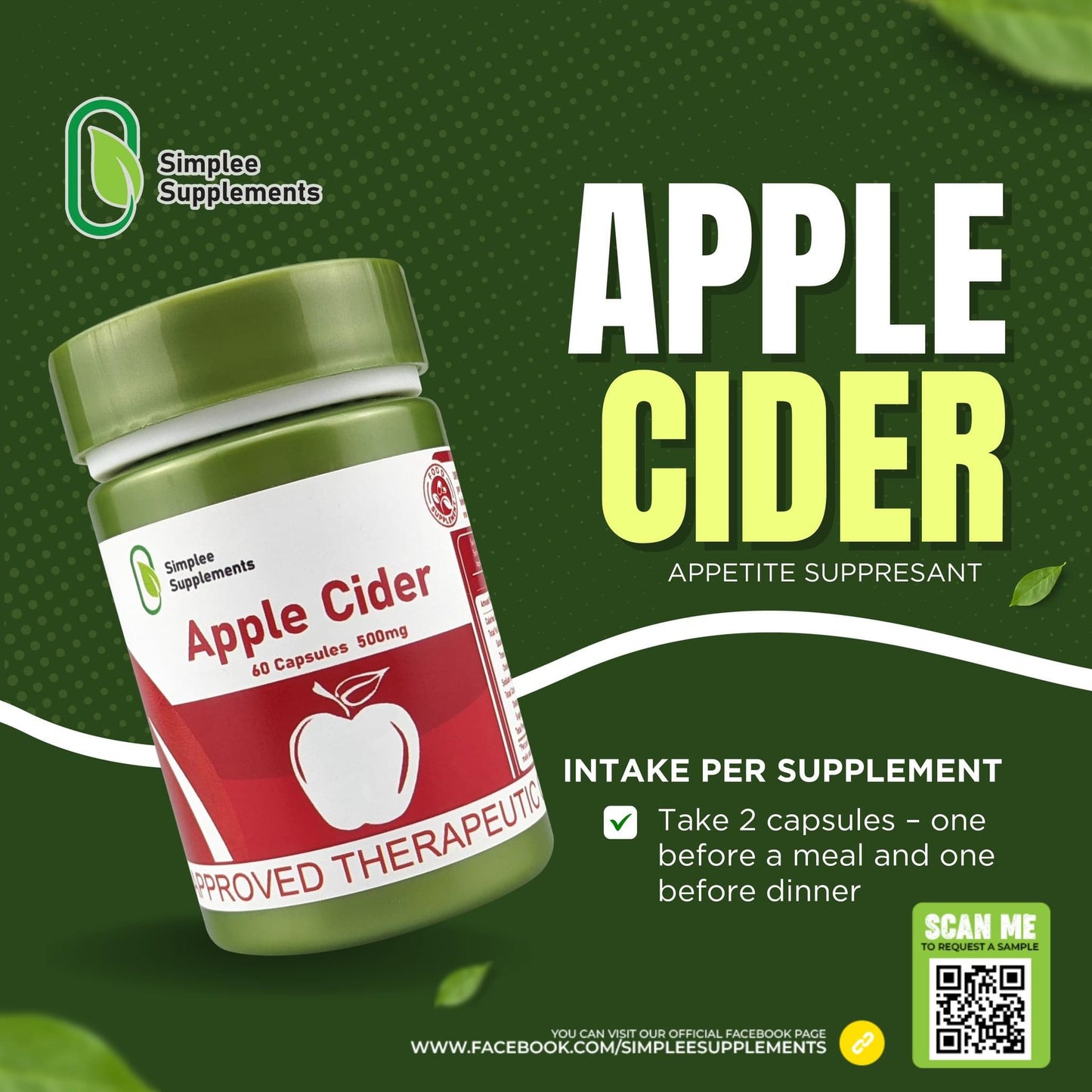 Simplee Supplements - Apple Cider