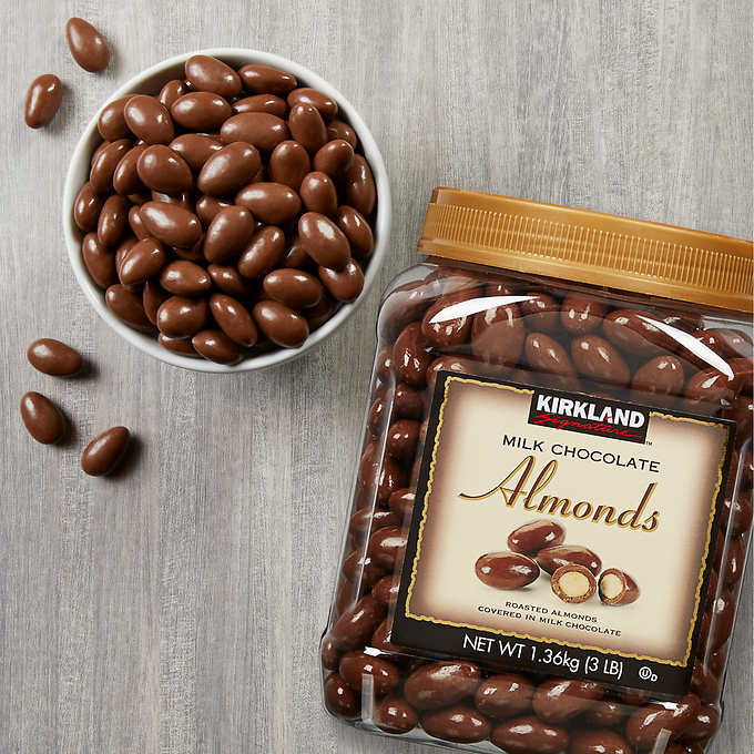 Kirkland Signature Milk Chocolate Almonds