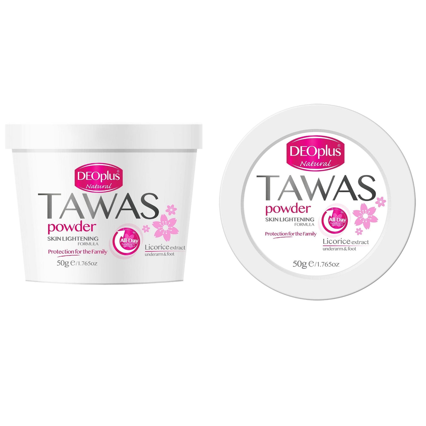 DEOplus Tawas Powder w/ Licorice Extract 50G