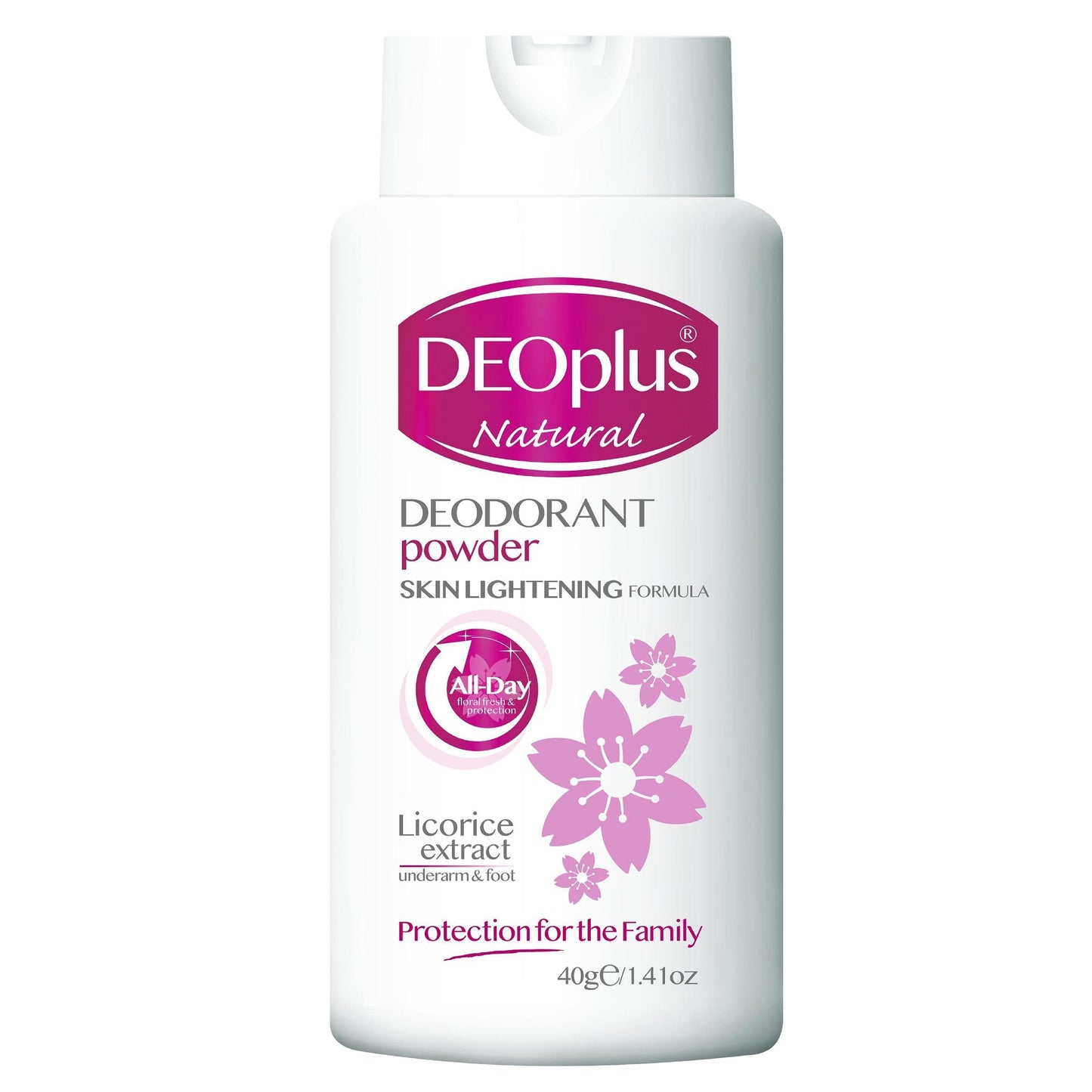 DEOplus Deodorant Powder w/ Licorice Extract 40G