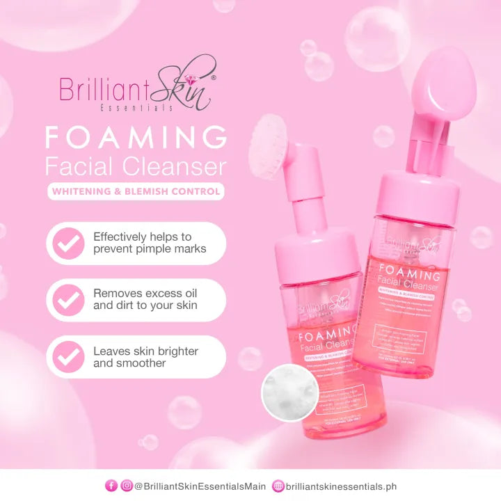 Brilliant Skin Foaming Facial Cleanser