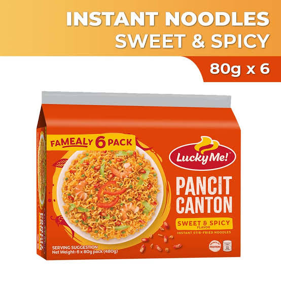 Lucky Me Pancit Canton - Sweet & Spicy