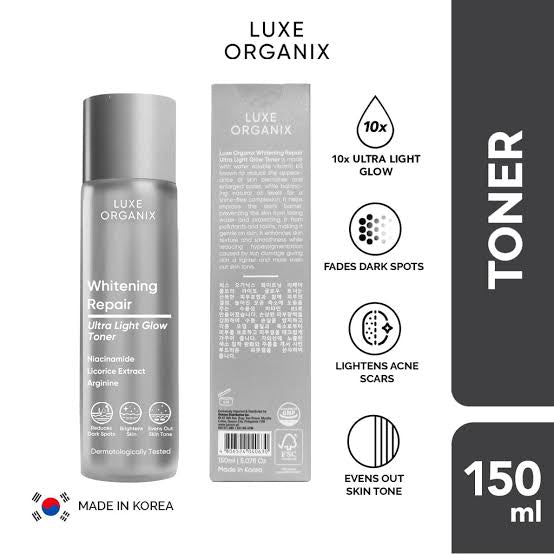 Luxe Organix Whitening Repair Essence Toner 150ml