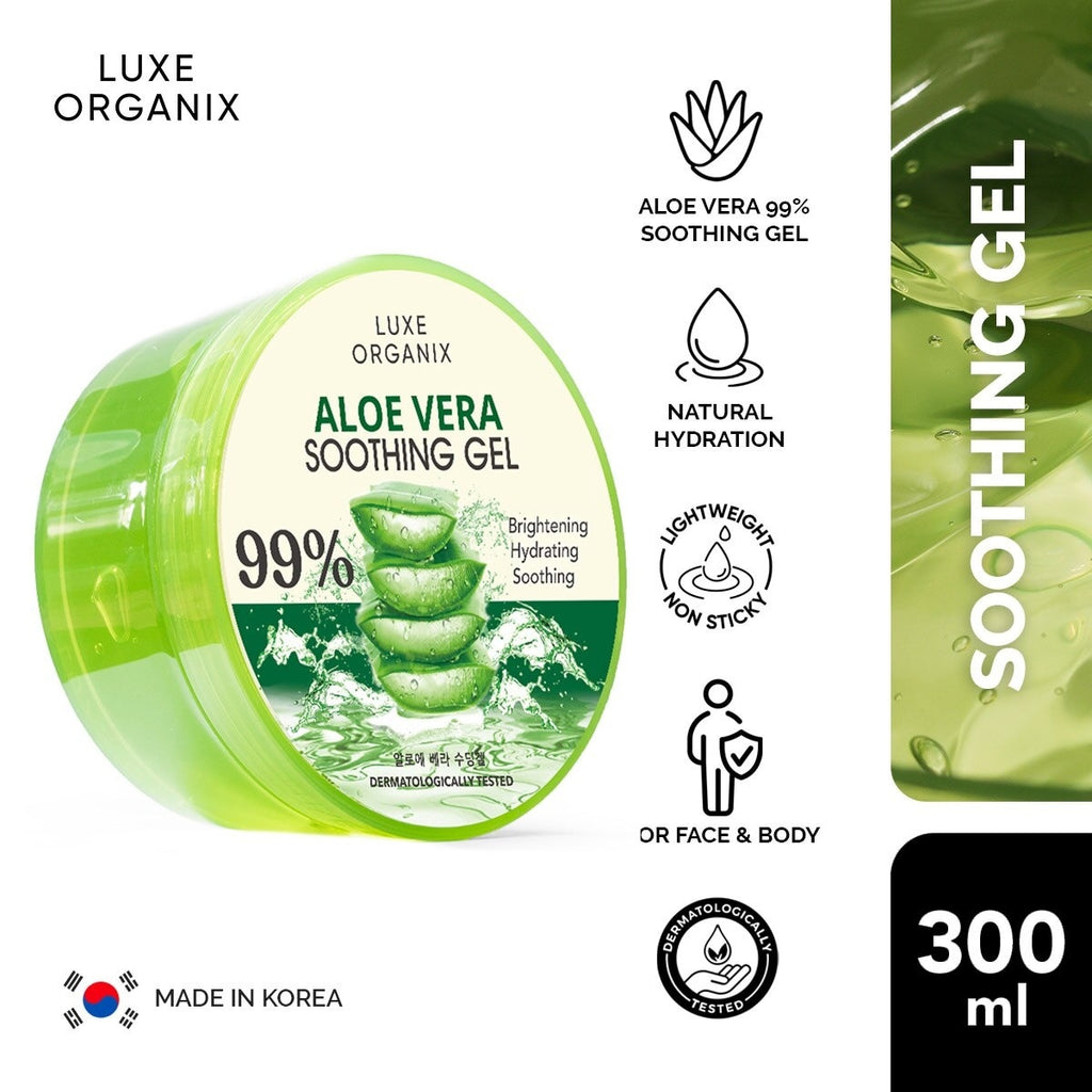Luxe Organix Aloe Vera Soothing Gel 99%