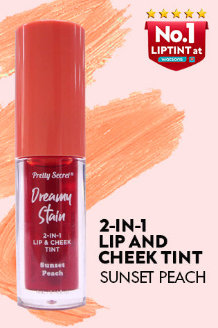 Pretty Secret Sunset Peach Lip & Cheek Tint 2.7ml