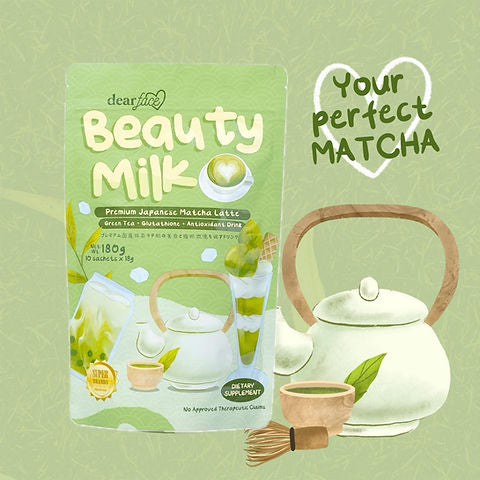 Dear Face Beauty Milk - Matcha