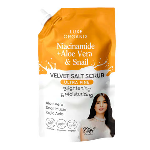 Luxe Organix Aloe Vera & Snail Spa Salt 300g