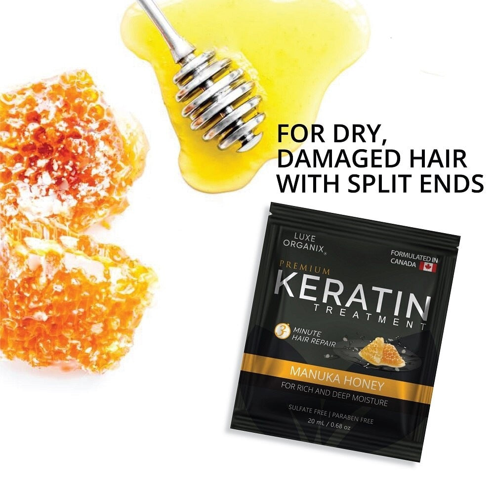 Luxe Organix Keratin Treatment - Manuka Honey