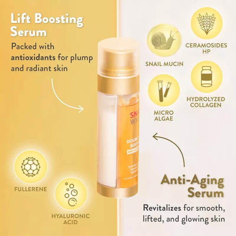 SnailWhite Double Boosting Anti-Aging Serum