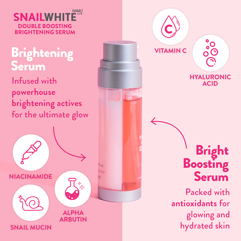 SnailWhite Double Boosting Whitening Serum