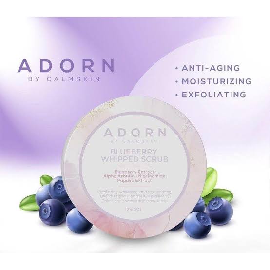 Adorn Blueberry Whipped Scrub