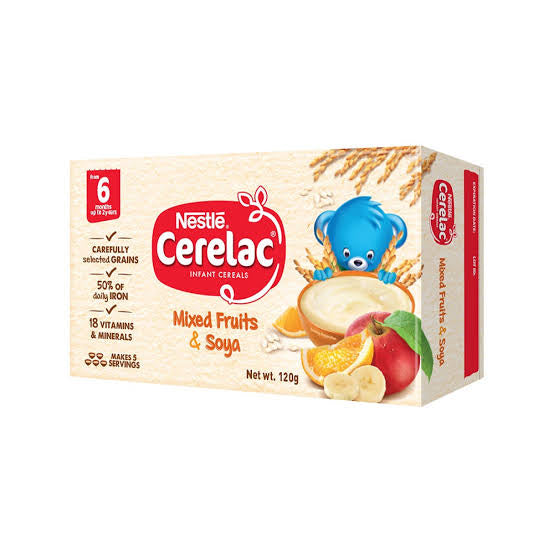 Cerelac - Mixed Fruits & Soya 120g