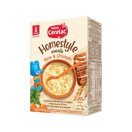Cerelac Homestyle Meals - Rice & Chicken