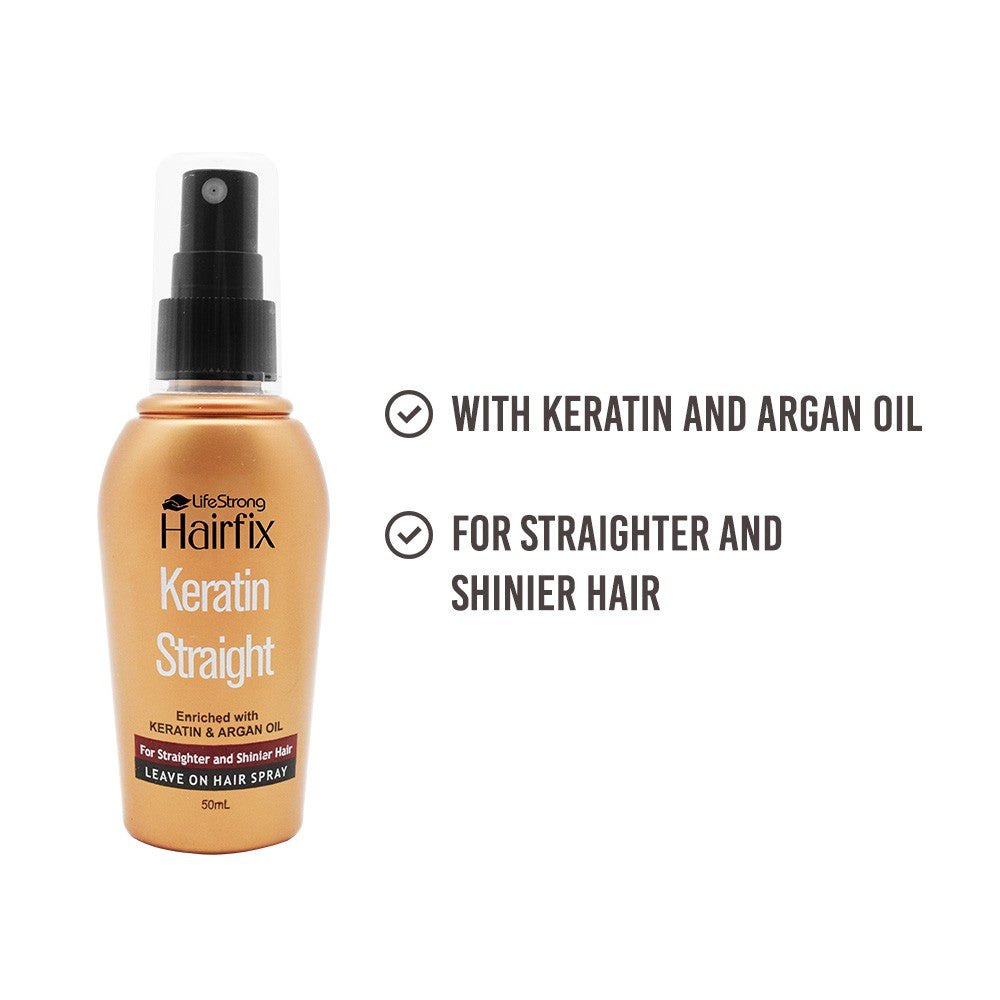 Hairfix Keratin Straight Hair Spray 50ml