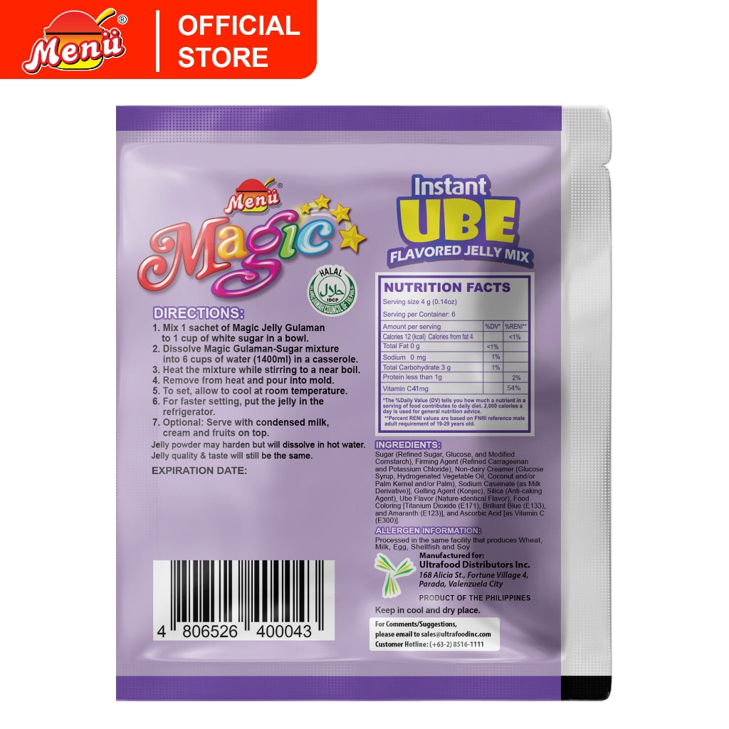 Menu Magic Jelly - Ube 24g