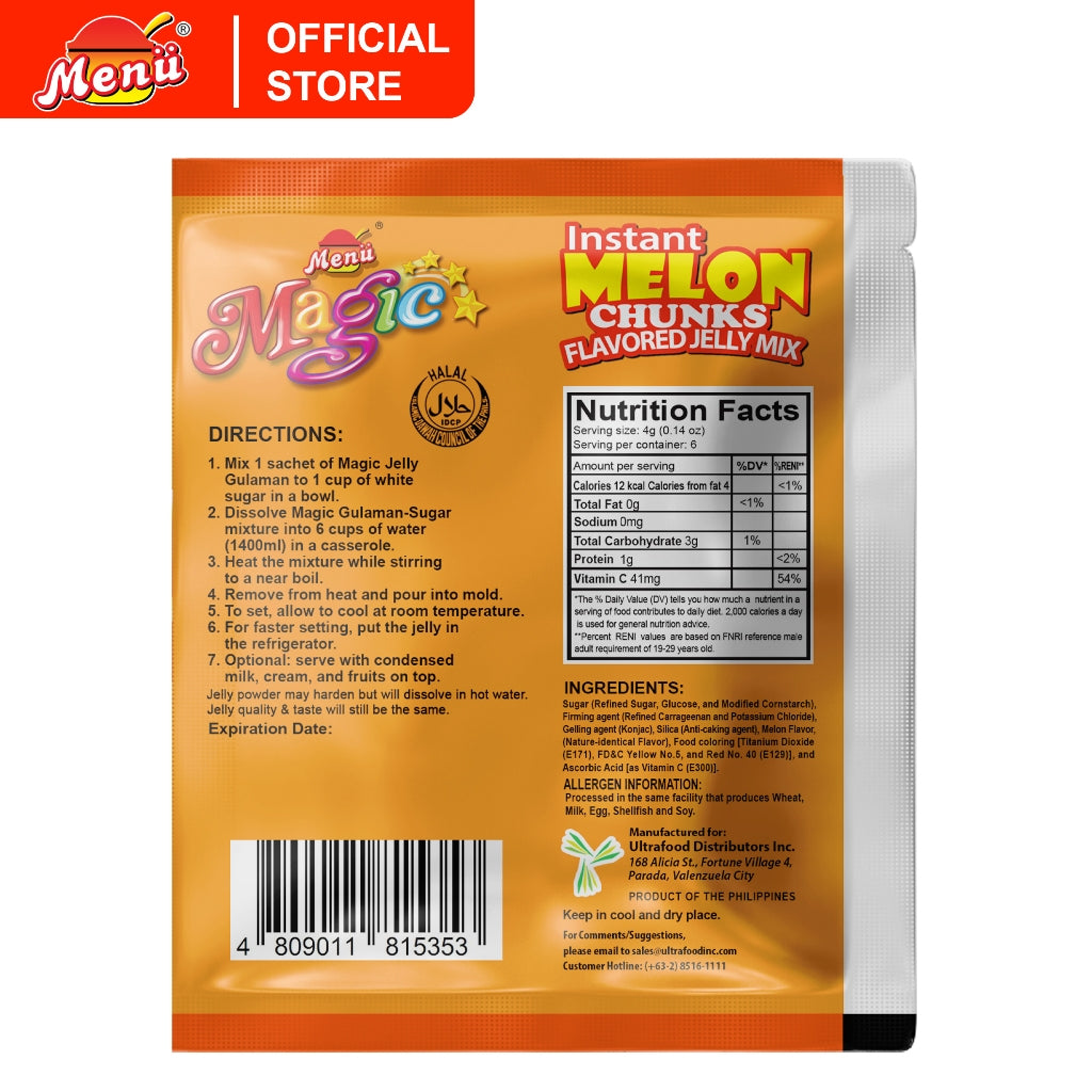 Menu Magic Jelly - Melon 24g