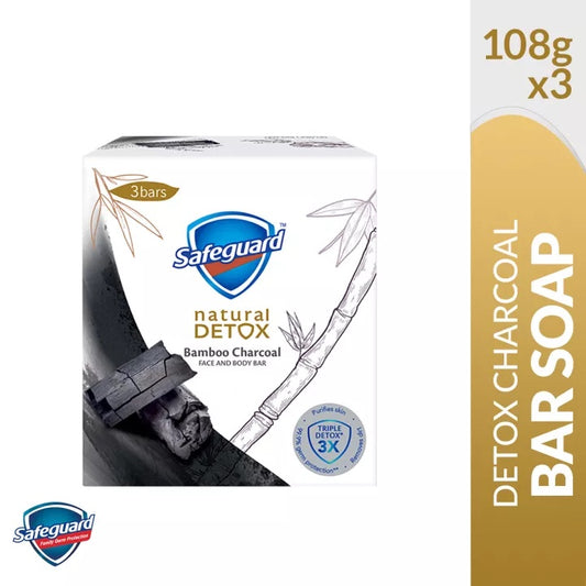 Safeguard Detox Charcoal Bar Soap