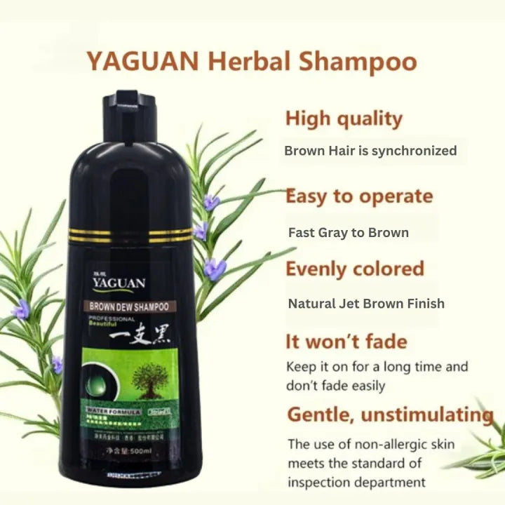 Yaguan Brown Dew Shampoo 500ml