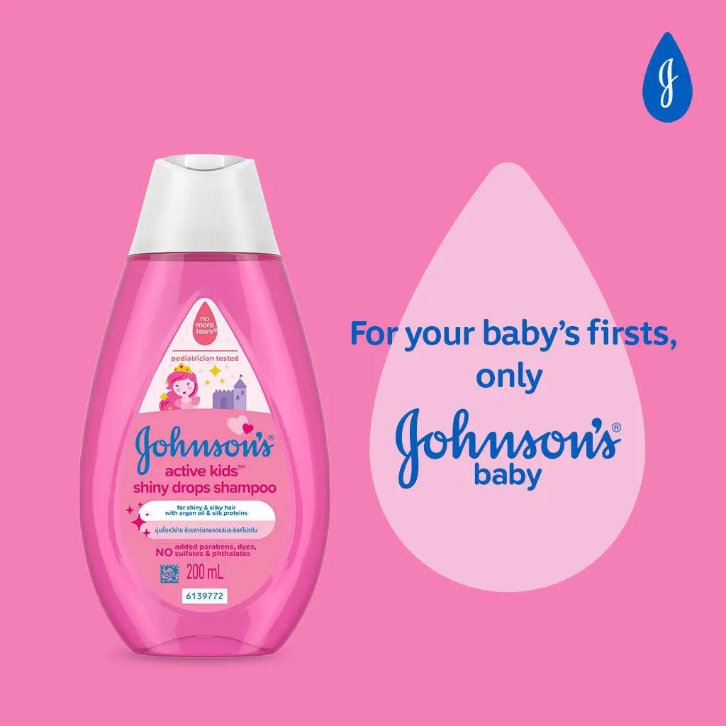 Johnson’s Active Kids Shiny Drops Shampoo