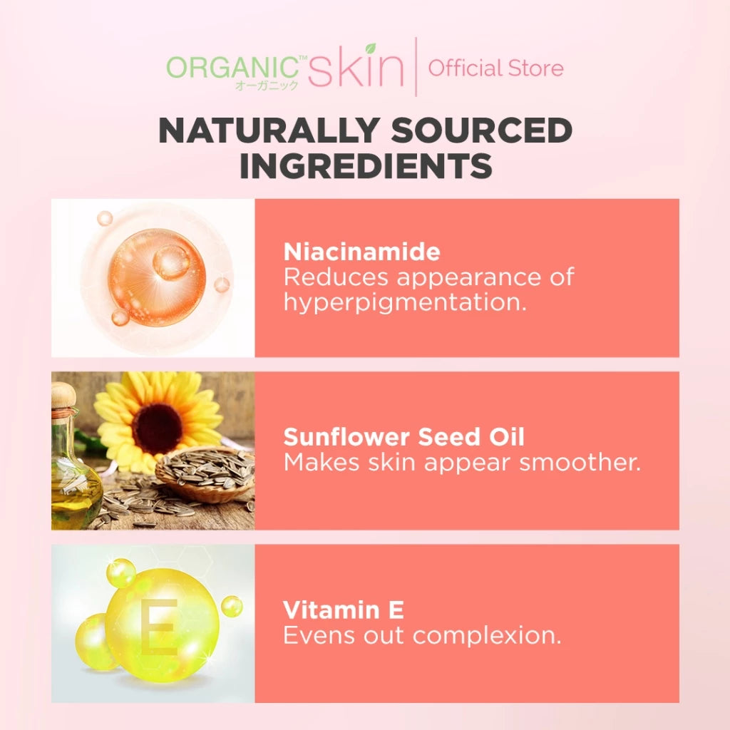 Organic Skin Japan Intensive Whitening Underarm Powder Dry Deodorant Roll on