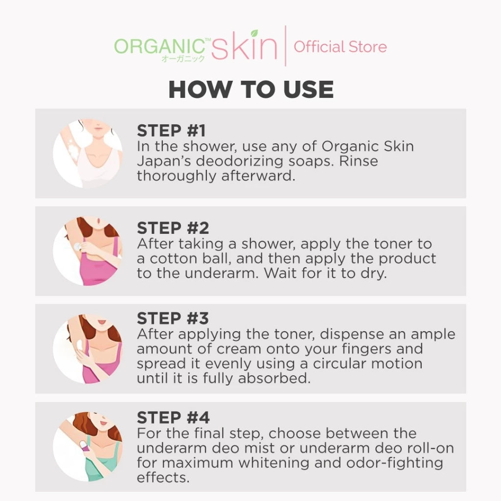 Organic Skin Japan Anti-Perspirant Deodorant Roll on for Men