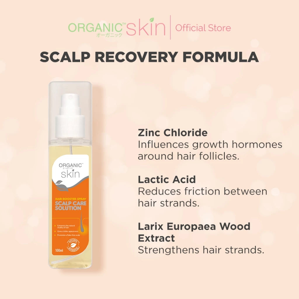Organic Skin Japan Hair Booster Spray Scalp Care Solution
