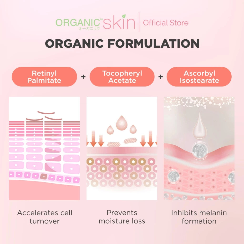 Organic Skin Japan Intensive Whitening Underarm Deo Mist Deodorant Spray