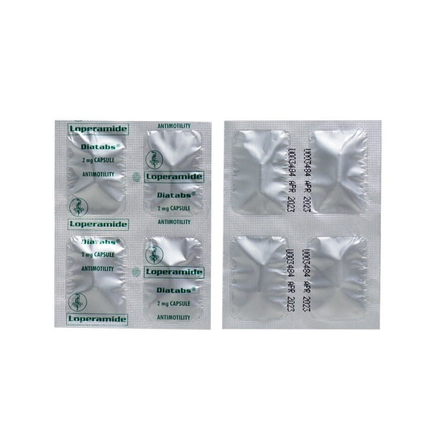 Diatabs Loperamide 2mg 4s