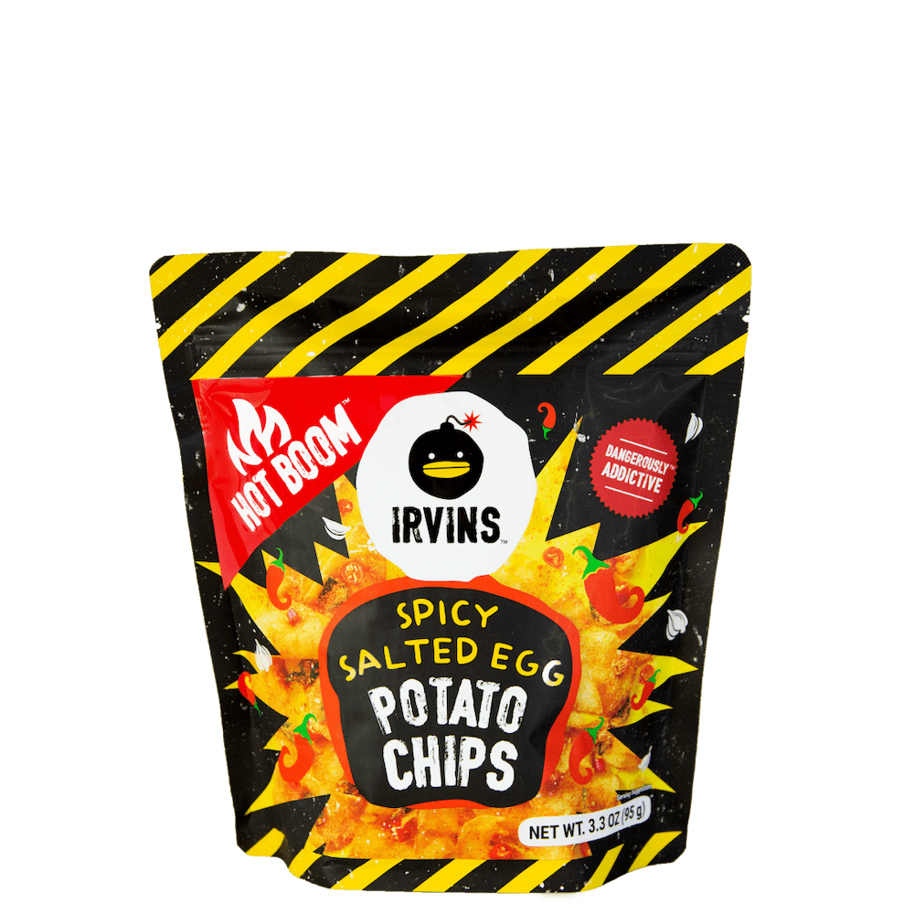 Irvin's Salted Egg Potato Chips - Spicy