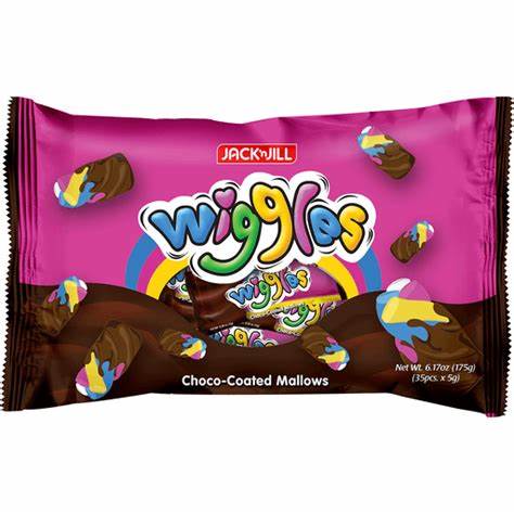 Wiggles Choco-coated Mallows